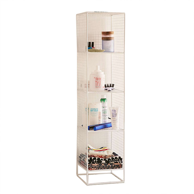 Top Quality Metal Net Storage Rack Panel Shelf Iron Office Home Tall Storage Racks