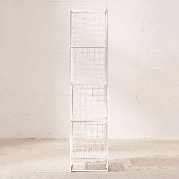 Top Quality Metal Net Storage Rack Panel Shelf Iron Office Home Tall Storage Racks