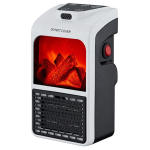 Portable Mini Ceramic 3D Fireplace Space Heater Plug-in heater