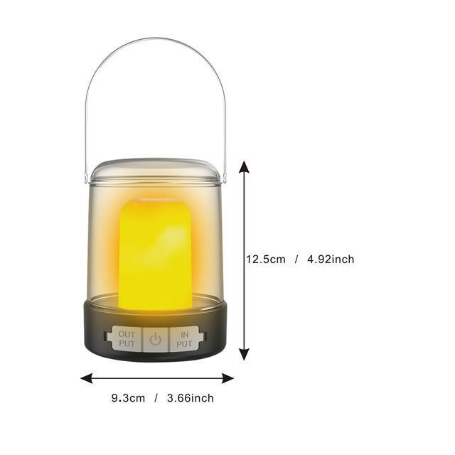 outdoor rechargeable home and camp lantern camping lanterns tent light led with power bank