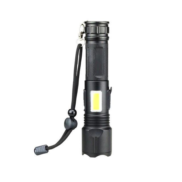 rechargeable torch 100000 lumen camping flashlights led power style flashlight with side light