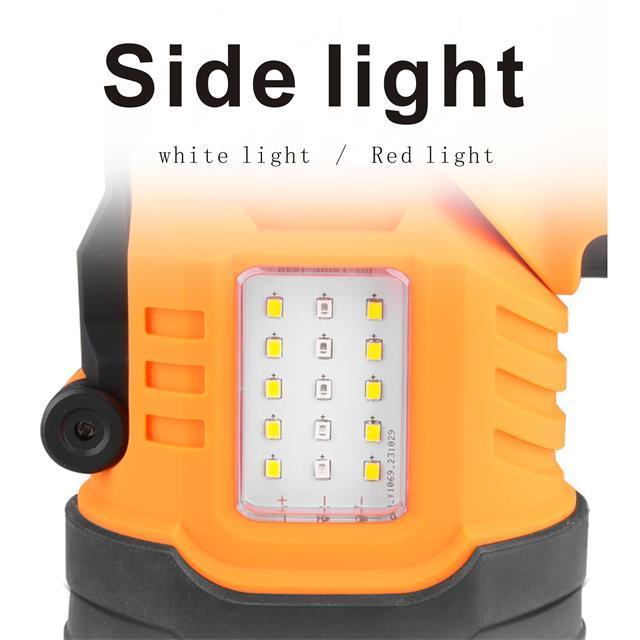 powerful led spot light Handheld Lights Portable 1500 Lumen Spotlight rechargeable lamp