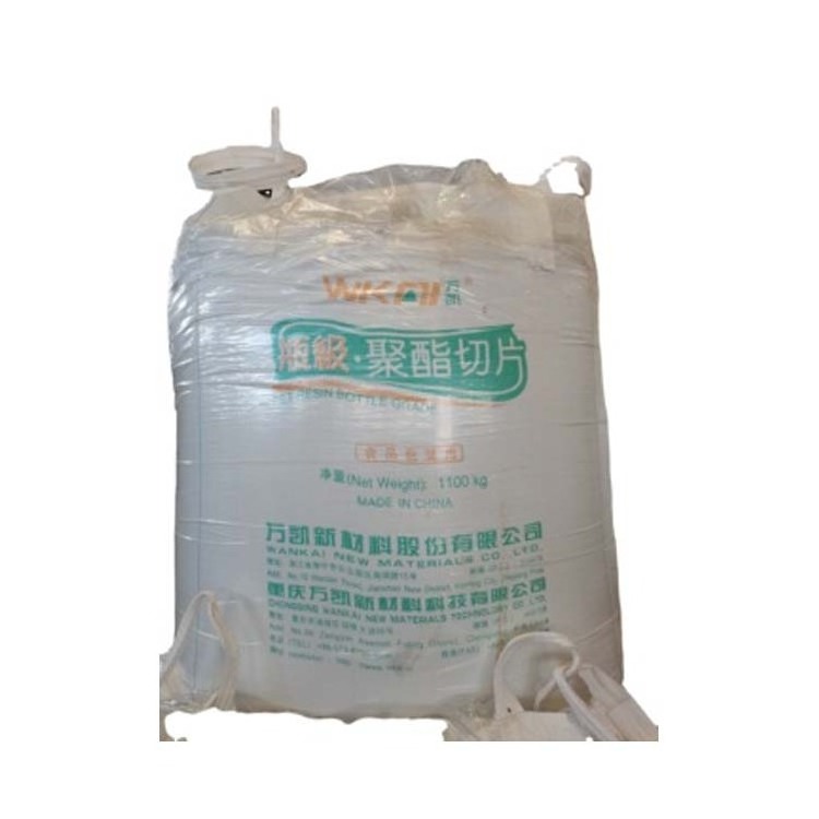 Hot sale Zhejiang Wankai WK-801 plastic raw materials Polyester Chips High Viscosity PET