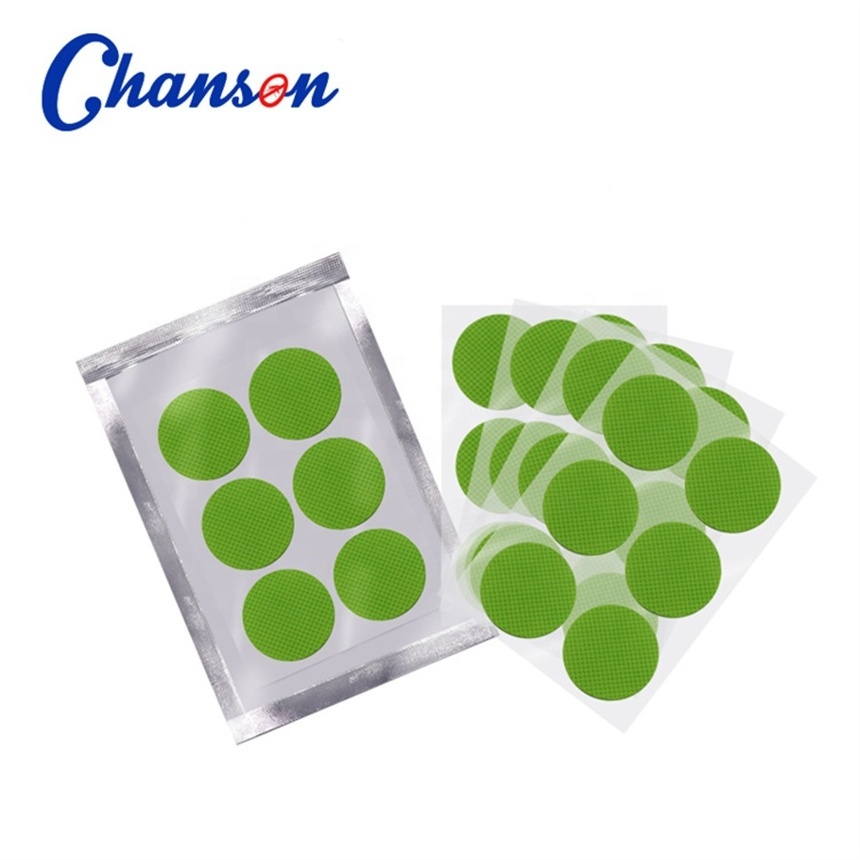 Pure Color Mosquito Repellent Sticker Singe Color Round Mosquito Patch Stickers For Kids