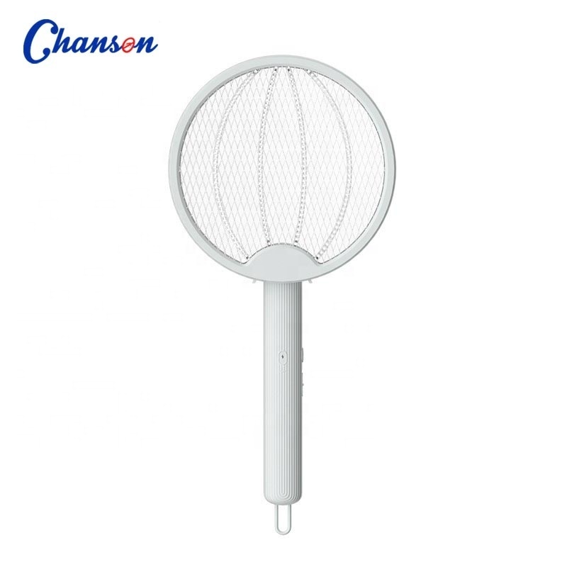 Foldable rechargeable electronic fly mosquito killer racket electric mosquito swatter