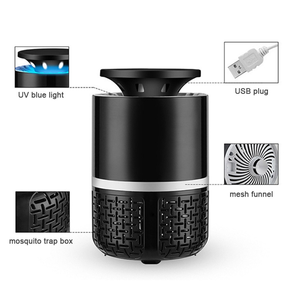 New USB mosquito killer lamp quiet LED household efficient mosquito catching magic device