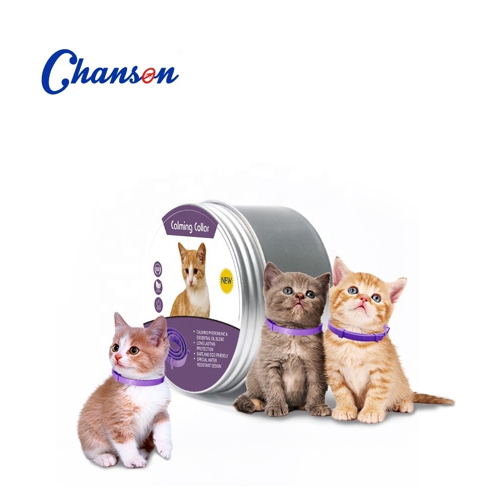 Wholesale manufacturer chanson adjustable dog cat calming collar