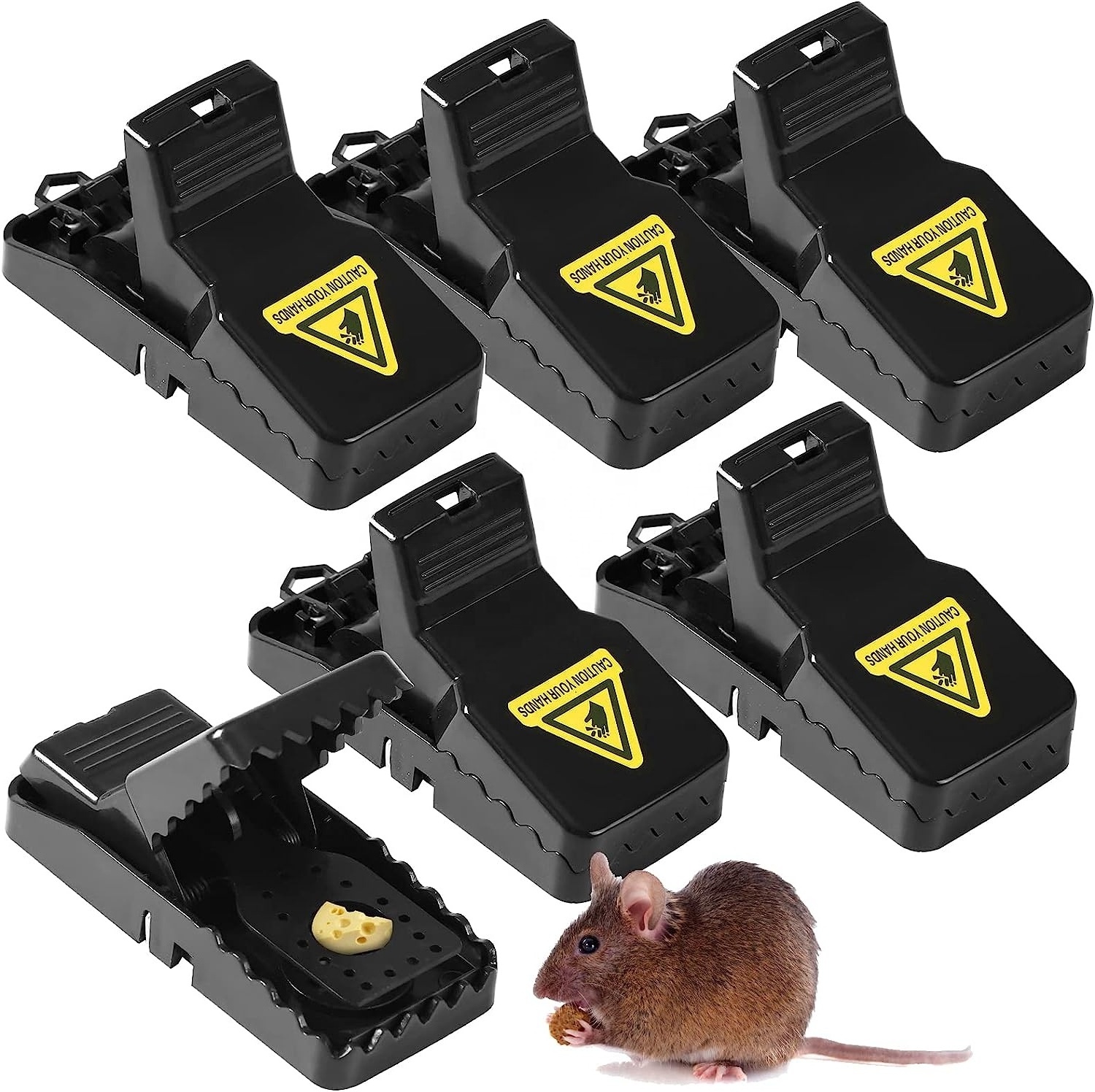 Pest control reusable metal mouse killer rat traps shapner