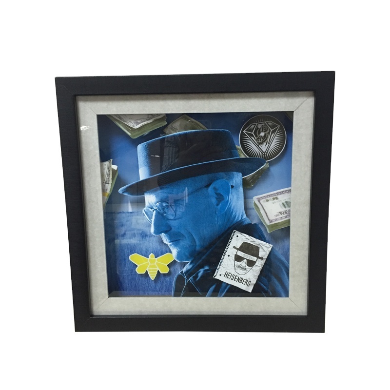 BREAKING BAD wall art 3d shadow box frame