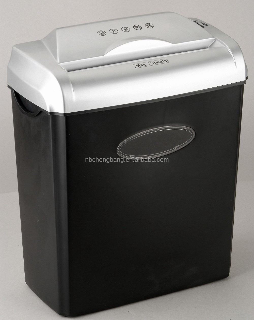 Electric cross cut low price auto on/ off/ rev office and home 7 sheets document CD credit card A4 paper shredder