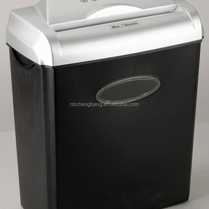 Electric cross cut low price auto on/ off/ rev office and home 7 sheets document CD credit card A4 paper shredder