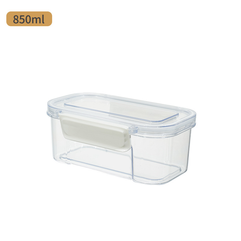 Home Counter Pantry Organizer Container Seal  Lock  Kitchen Plastic Canister for Ground Coffee Bean Snack Pet Food Treat