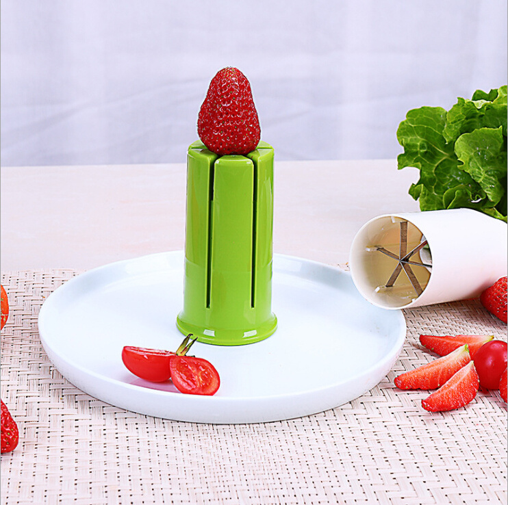 Top Seller Cucumber Quarter Cutter 2020 Fruit Cutting For Kitchen Multi Tools Vegetables Cutter