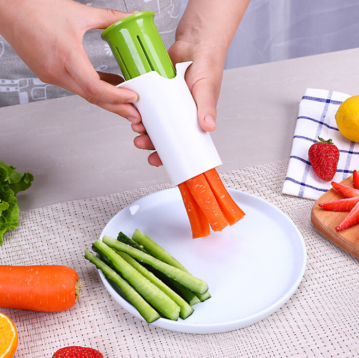 Top Seller Cucumber Quarter Cutter 2020 Fruit Cutting For Kitchen Multi Tools Vegetables Cutter