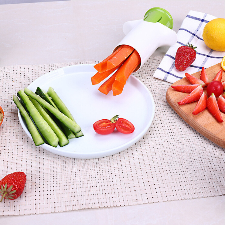 Top Seller Cucumber Quarter Cutter 2020 Fruit Cutting For Kitchen Multi Tools Vegetables Cutter