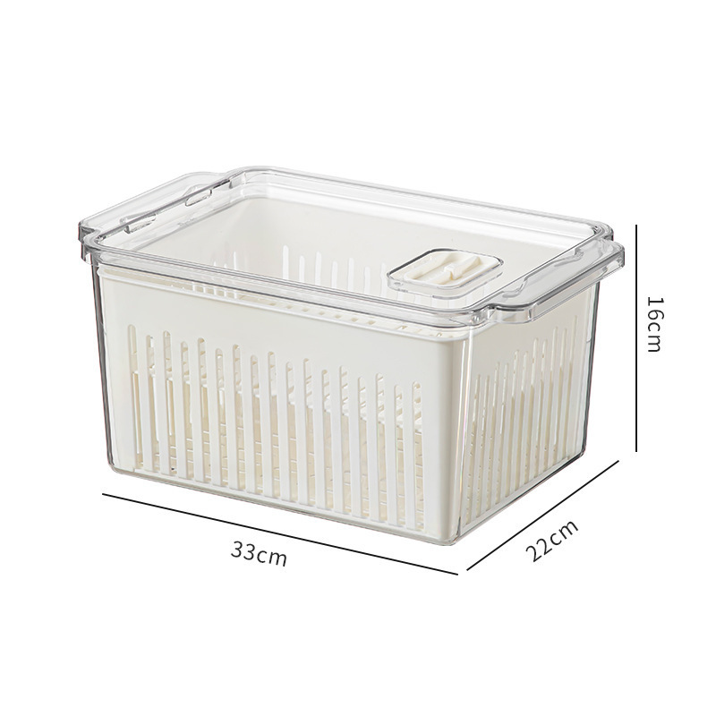 Storage Clear Stack Storage Bins Refrigerator Organizer Bins Pack Fridge  Able For Pantry Freezer Cabinet Drawer BPA Free