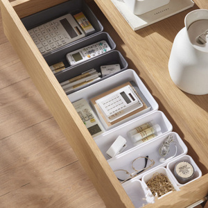 Desk Drawer Organizer Compartment Kitchen Cutlery Storage Box Living Room Office Tools Organizer Box