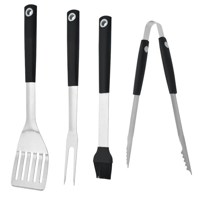 High Quality 4-pcs BBQ tool Set Grill Tool Set With Anti Slip Grip