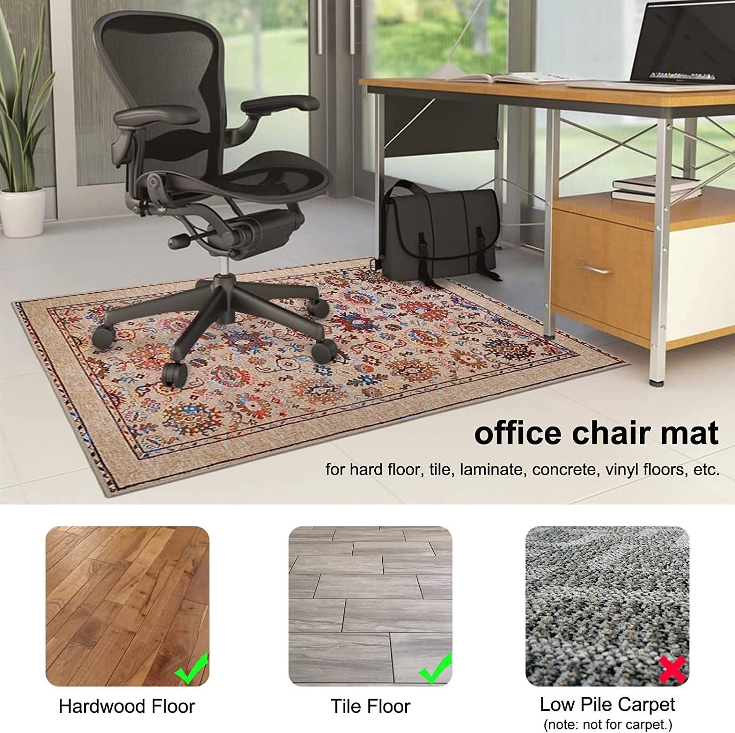 Custom Office Chair Mat for Hardwood Floor rug Desk Chair Mat for Hardwood Floor Carpet