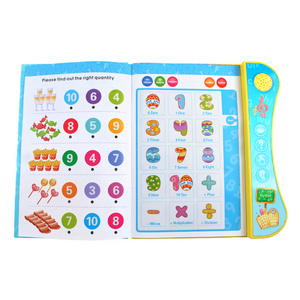 Hot Sound Book Printing , Children's Hardcover Music Board Book Voice Recordable Coloring Book