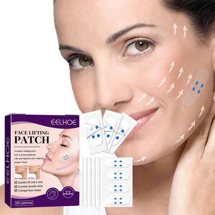 New 60pcs Face Lift Patch Face Skin Care Tools Double Chin Lift V Shape Makeup Facelifting Patch Skin Care Tools