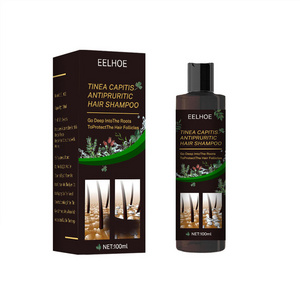 EELHOE New Professional Anti-Dandruff Remove Mites and Relieve Itching Tina Capitis Antipruritic Hair Shampoo