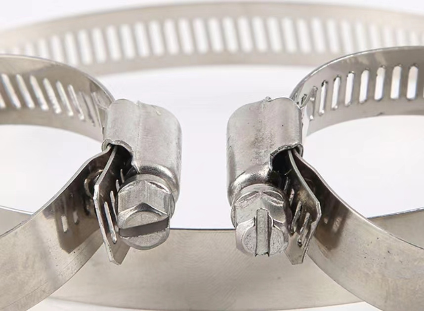 High Quality Hose Clamp China Wholesale Price Custom American Type Hose Clamp 304 316 stainless Steel Hose Clamp