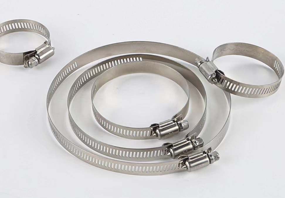 High Quality Hose Clamp China Wholesale Price Custom American Type Hose Clamp 304 316 stainless Steel Hose Clamp