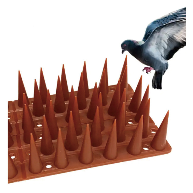 Solar Guard Adjustable Bird Spike Practical Anti-Pest Farm Use Wholesale Packaging Anti-Bird Anti-Pigeon Control Plastic Spike