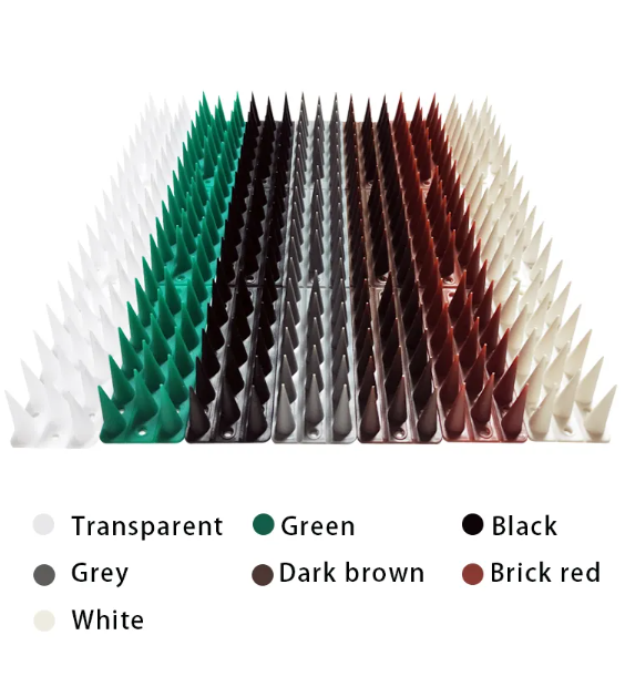 Solar Guard Adjustable Bird Spike Practical Anti-Pest Farm Use Wholesale Packaging Anti-Bird Anti-Pigeon Control Plastic Spike