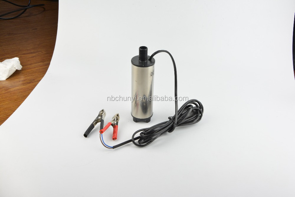 DC12V/24V electric diesel fuel transfer pump  diesel oil water transfer  pump fuel delivery pump