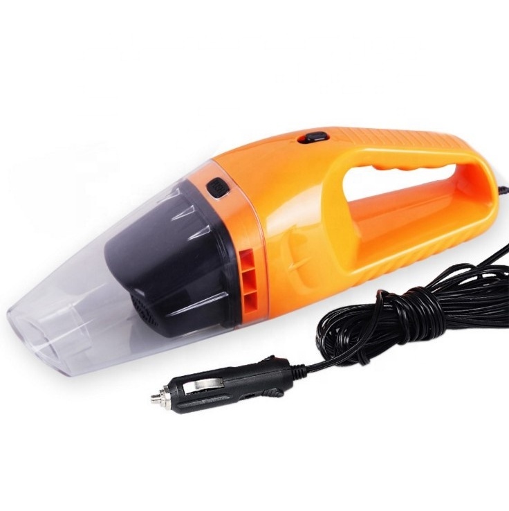 ABS Material Black Color portable DC 12V wet and dry car  Vacuum Cleaner 60w