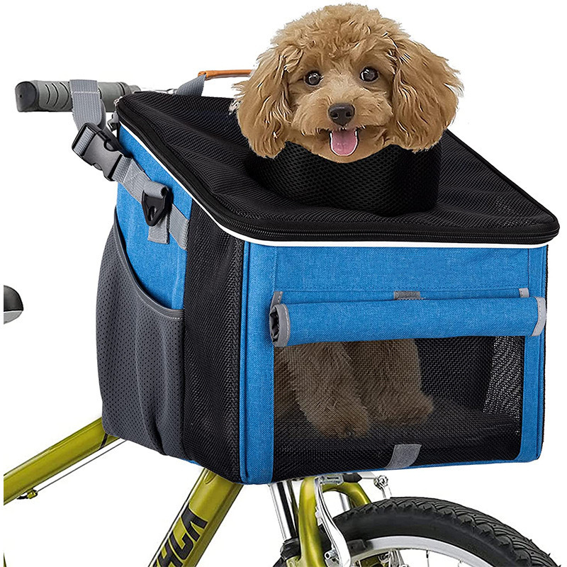 New Arrivals Large Capacity Pet Carrier Bag Cat Travel Bag Breathable Outdoor Pet Basket for Bike