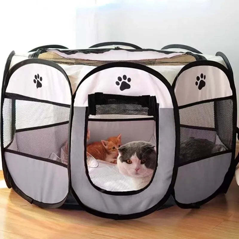 OEM ODM Factory Large Multi-use Indoor Dog Tents Foldable Animal Camping Bed Tent for Pets Kitty