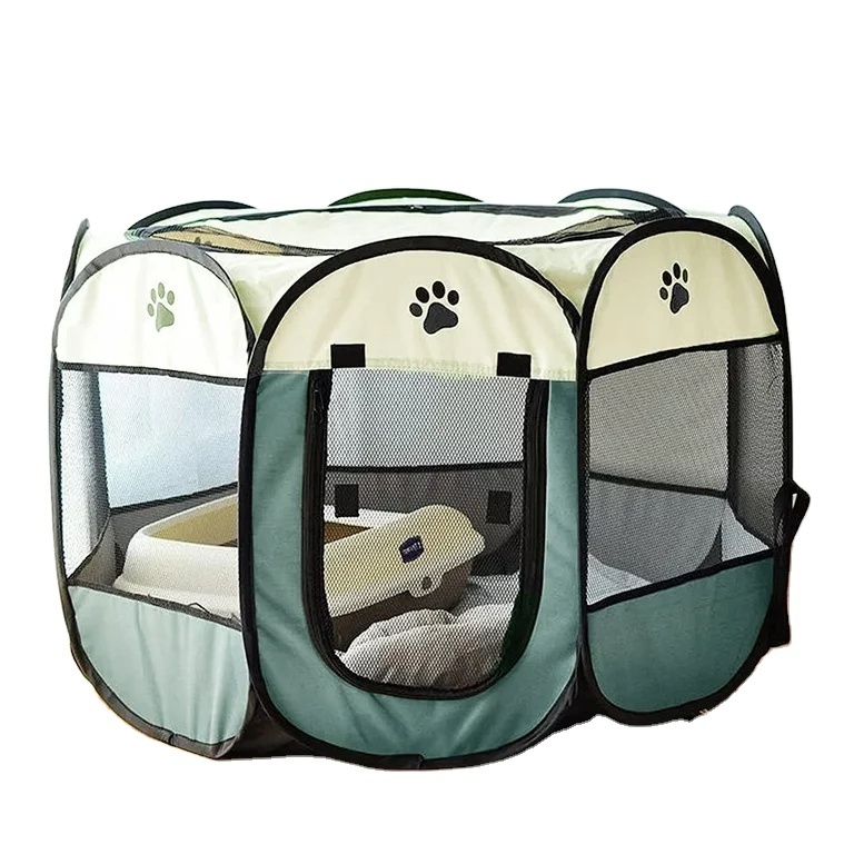 OEM ODM Factory Large Multi-use Indoor Dog Tents Foldable Animal Camping Bed Tent for Pets Kitty