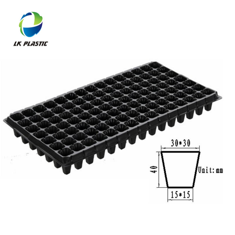 105 Cell PS Plastic Plug Seed Starting Grow Germination Tray for Greenhouse Vegetables Nursery