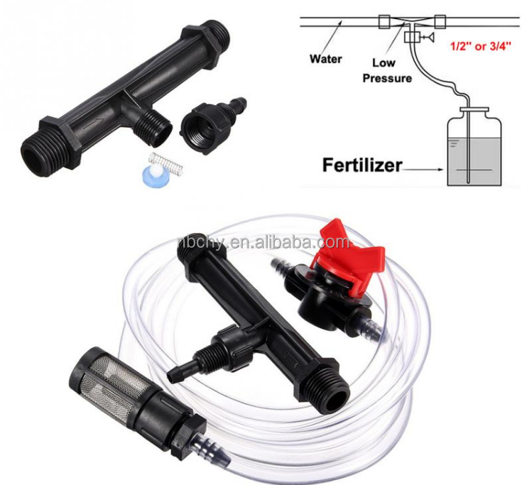 Sprinklers Suction Assemble Venturi Injector For Liquid Fertilizer Connector Hot selling Garden Water Connectors