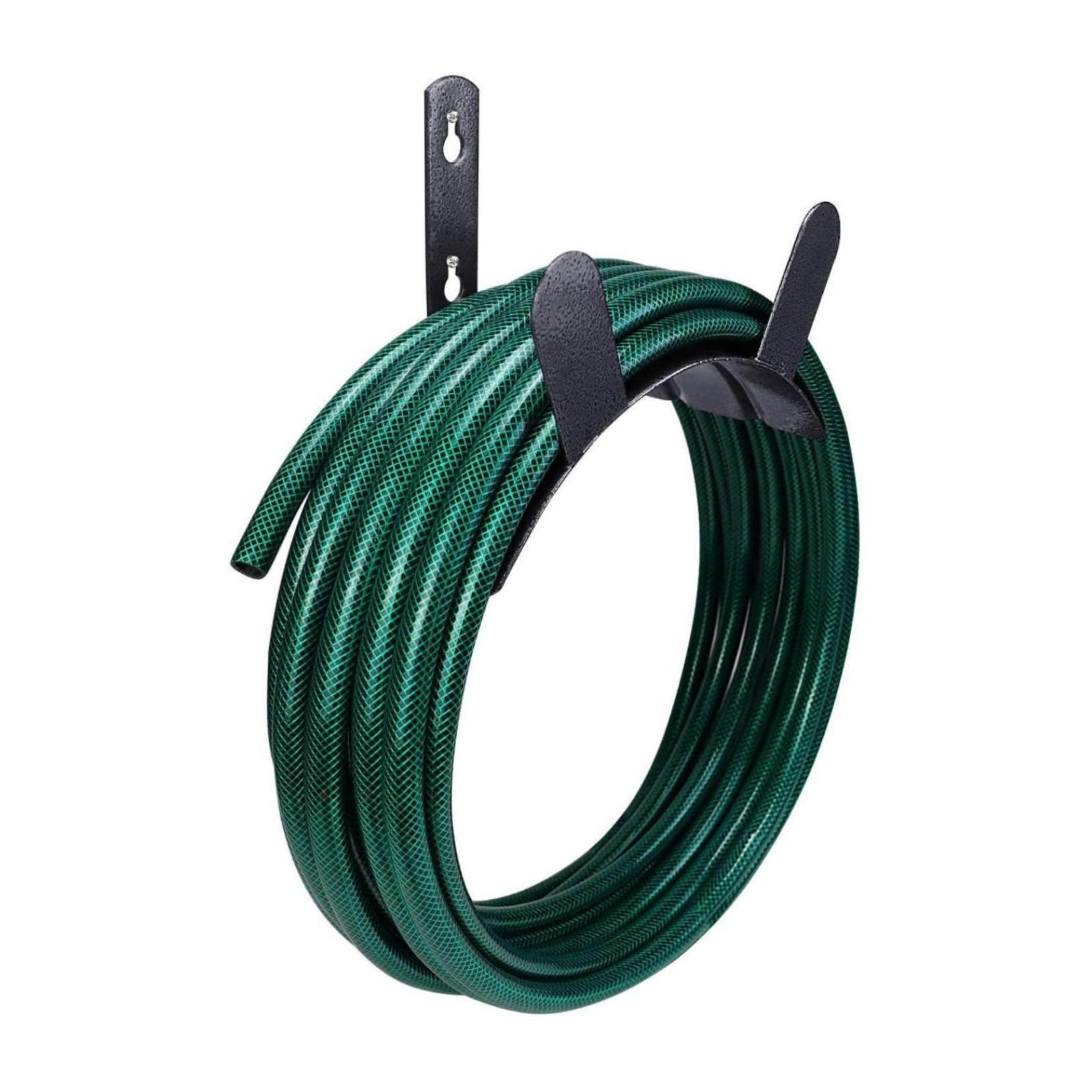 Wall Mount Garden Hose Hanger Duty Metal Hose Holder Easily Holds  3/4 inch Hose Hot Sale High Quality High Pressure Water Hos