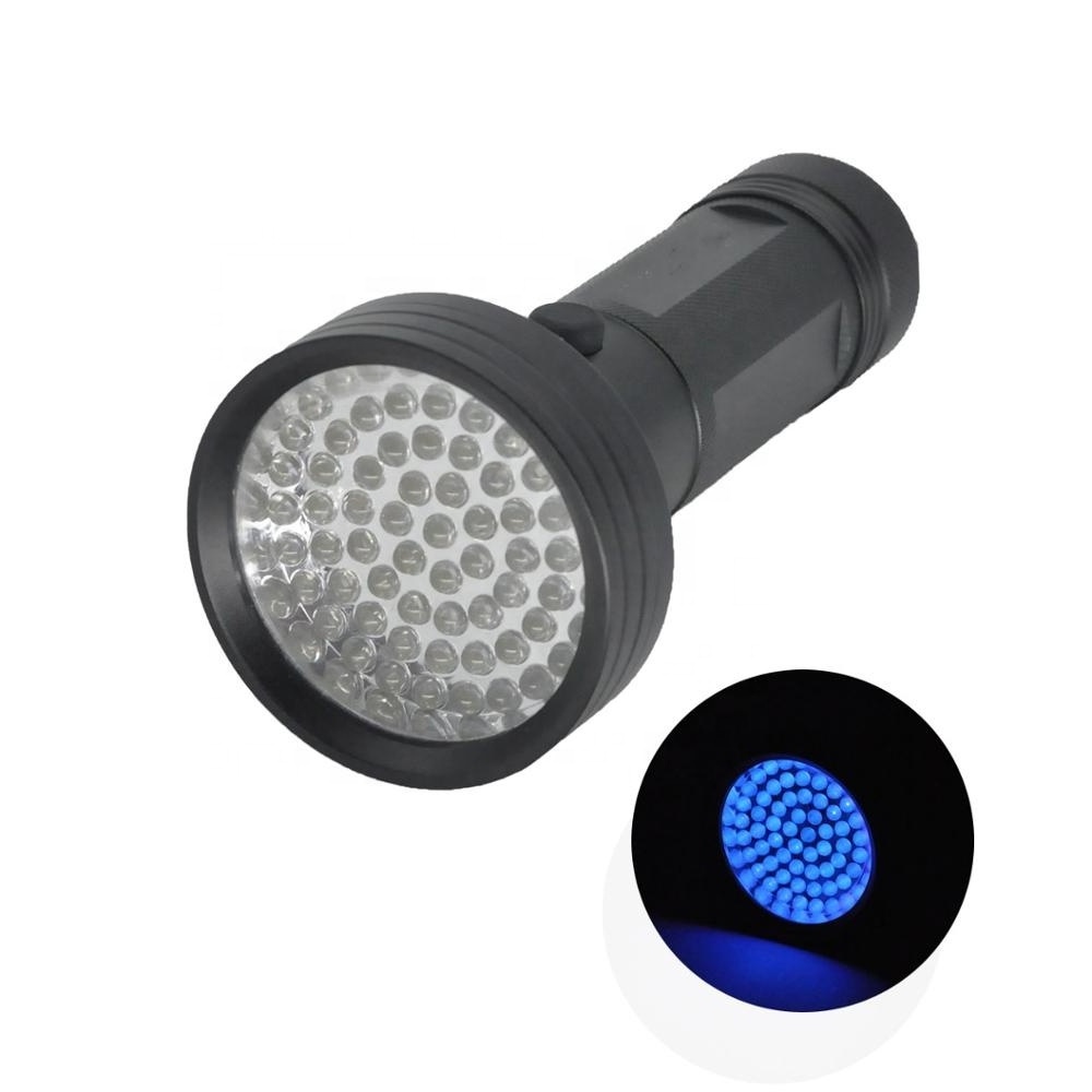 Clover 68LED  5W Pure blacklight torch 395nM ultraviolet black light led uv flashlight