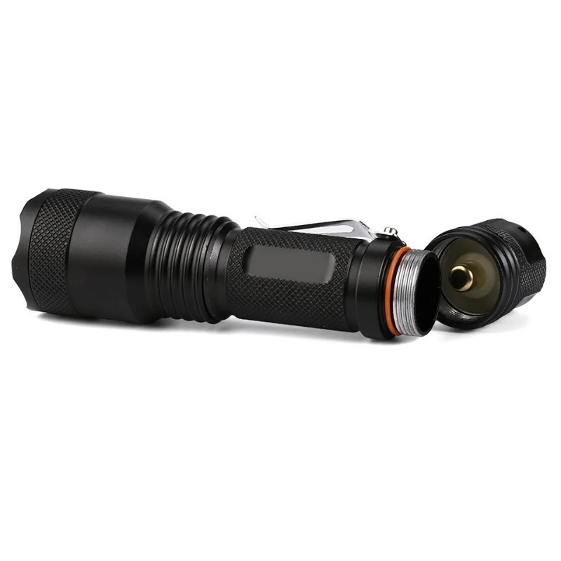 T6 LED Portable Waterproof Rechargeable Three Modes Aluminum Flashlight Outdoor Activity & Emergency Gifts for Men & Women