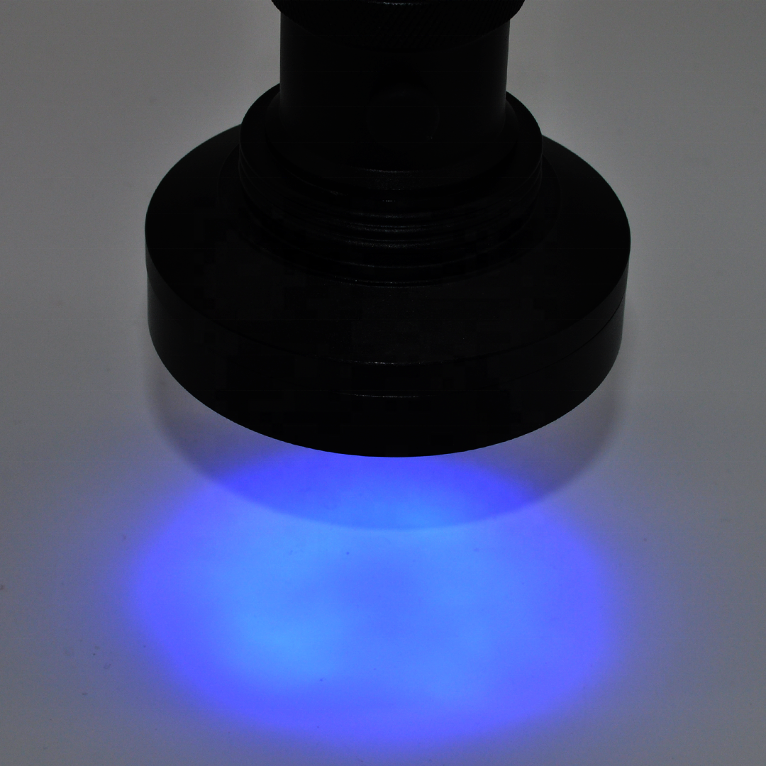 CLOVER 10W 395nm UV Black Light Torch Pet Urine Scorpion Detectors 100 UV LED Flashlight Industrial Customized Logo DC 12V 15 60