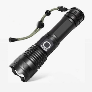 Clover XHP50 Most Powerful Flashlight 5 Modes Usb Zoom Torch Waterproof 3000 High Lumens USB Rechargeable Tactical Flashlights