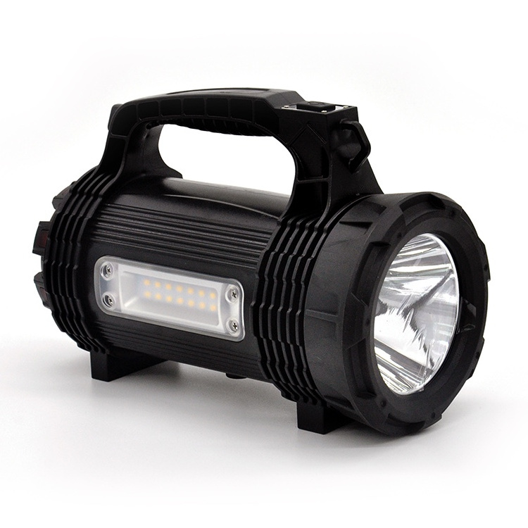 Clover 10W Hand Held Single COB LED Search Light Spotlight LED Rechargeable Multifunction Emergency Light Searchlight 50 DC 6V