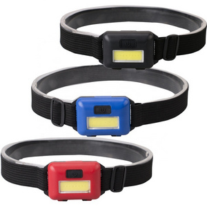 Mini COB LED Headlamp 3 Modes Waterproof Headlights Flashlight Outdoor Camping Night Fishing Portable Headlights