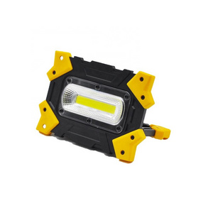 Flood lamp 3*18650 USB Rechargeable output input Waterproof COB Led work light