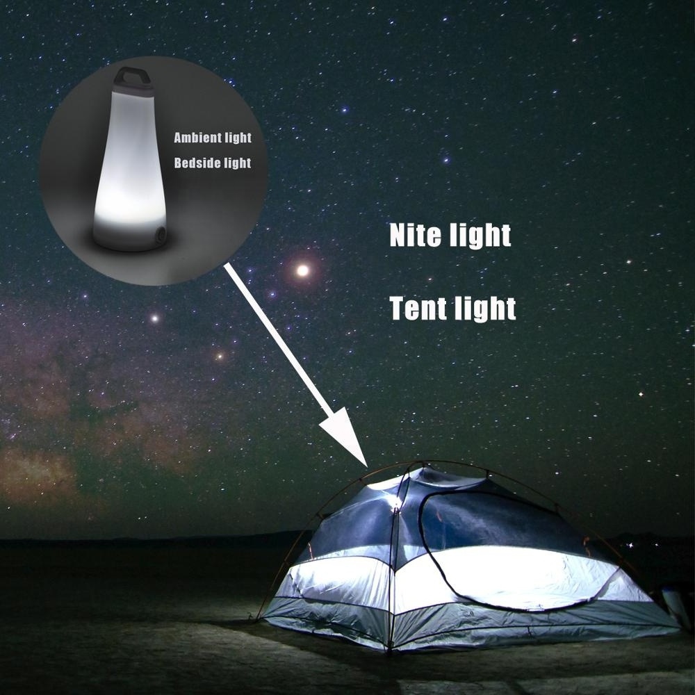 Clover 3 in1 Mini night light Multifunction tent light cob portable camping lantern