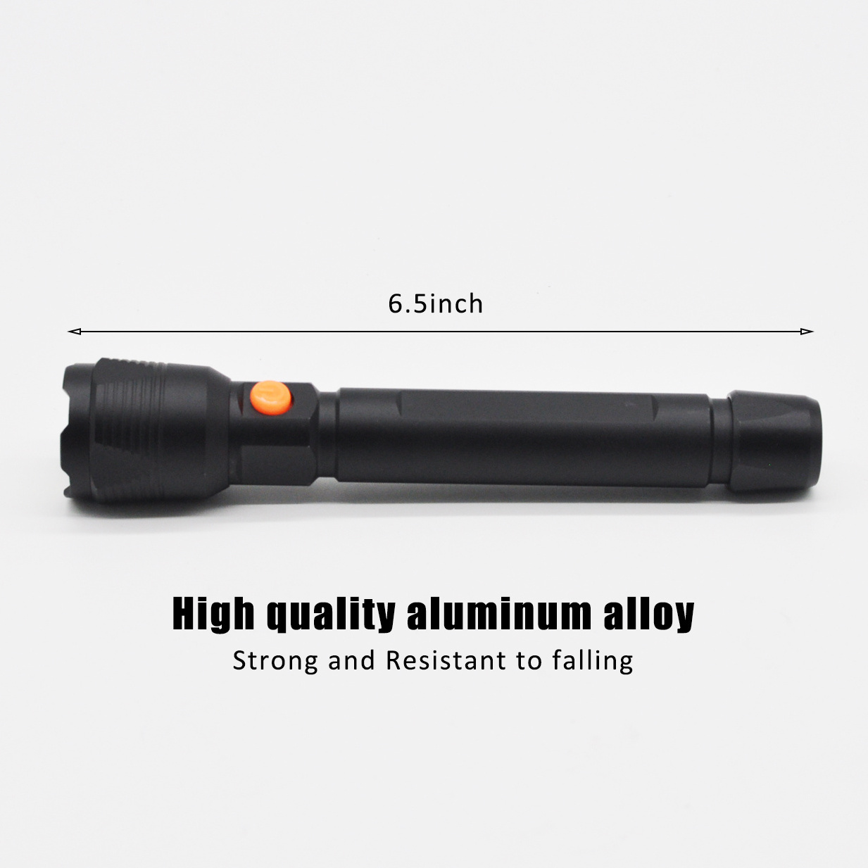 High-Powered LED Flashlight Super Bright Flashlights, IP44 Water Resistant, 3 Modes and Zoomable flashlight