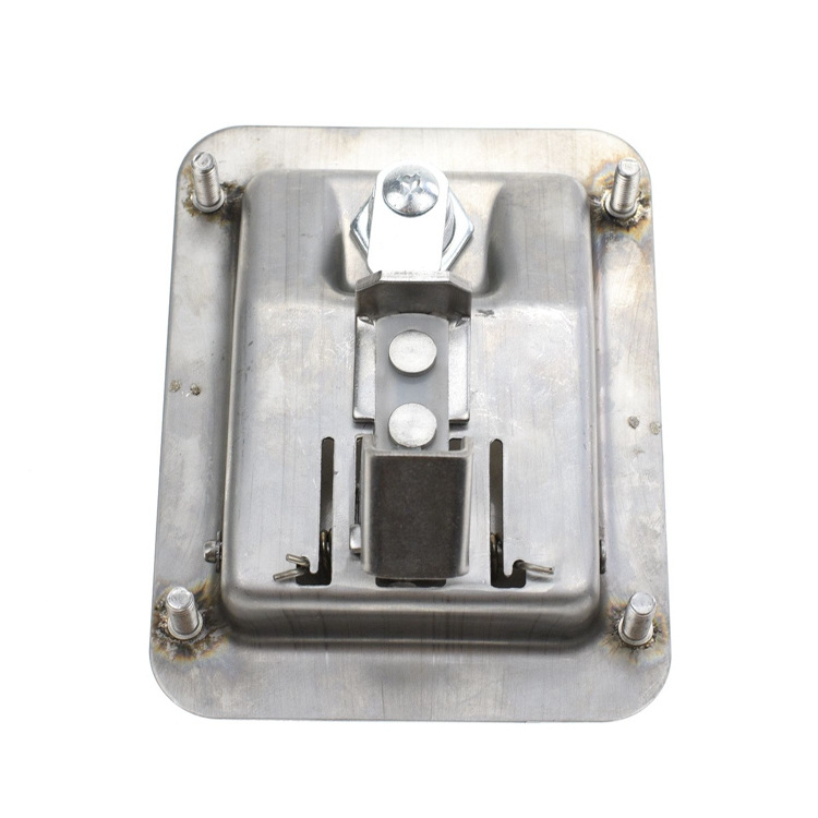 YH1746 Stainless Steel Paddle Latch with Keys for Trailer Truck Tool Box Door Lock