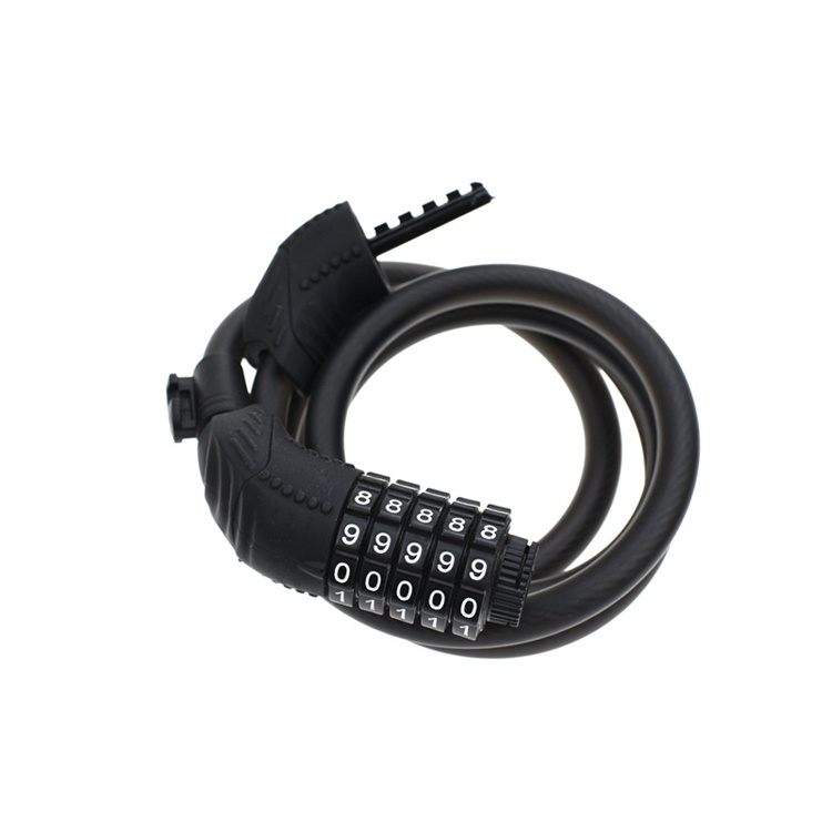 YH1221 Mountain Bike Anti-Theft Digital Combination Bike Cable Lock Bicycle Lock