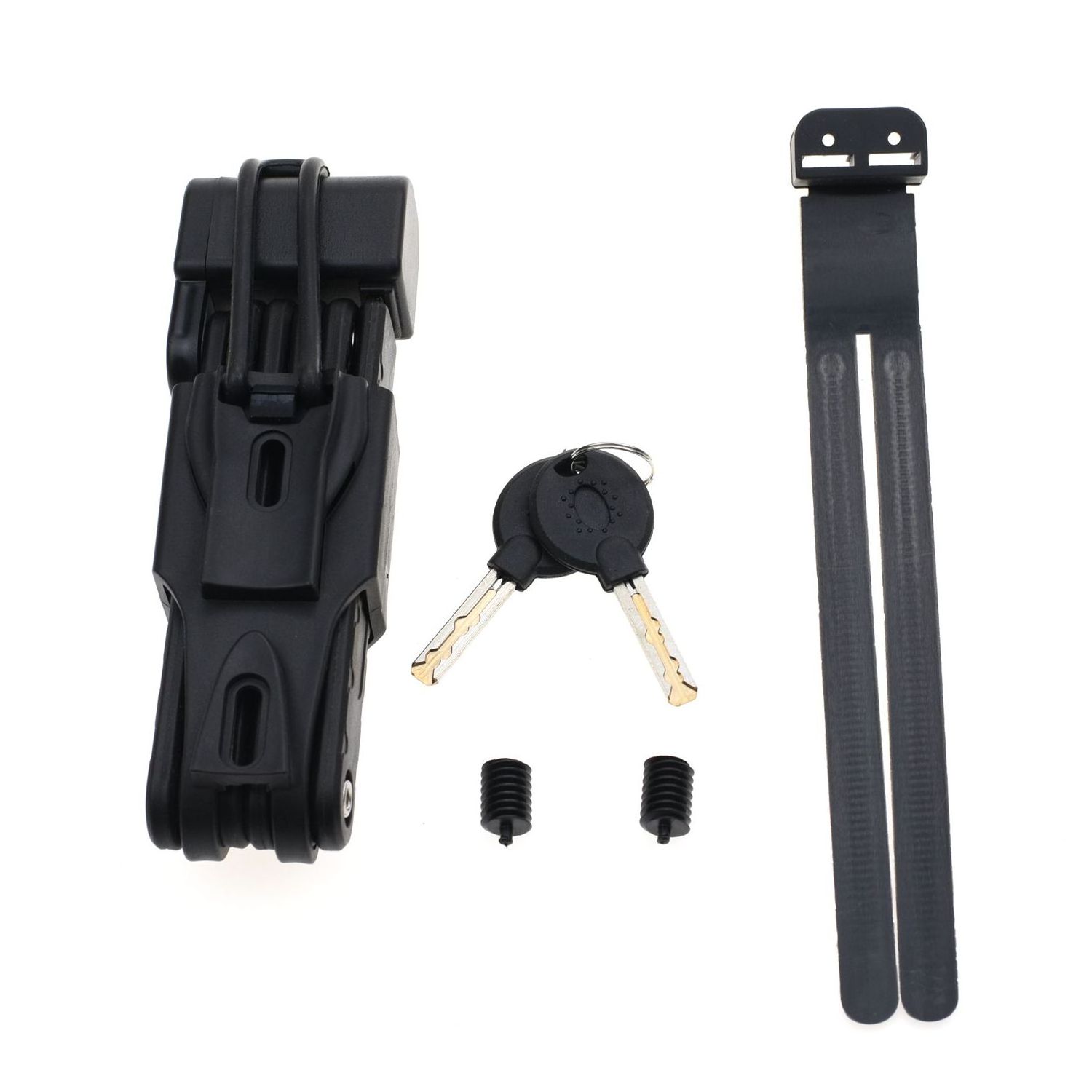 YH1098 Heavy Duty Anti Theft Bike Lock Foldable 4 Digital Bicycle Combination Lock Bike Key Safe Lock